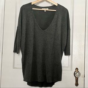 Express green sweater